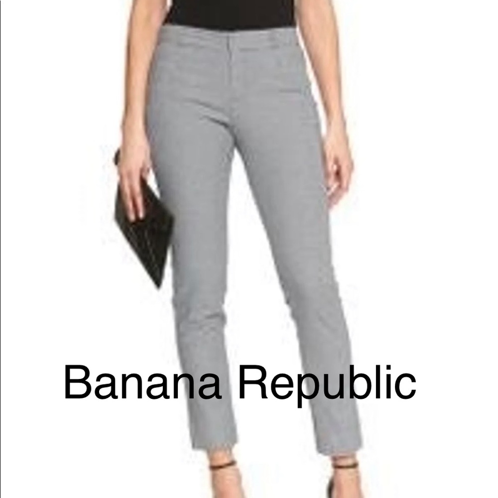 BANANA REPUBLIC Sloan Fit Jacquered Pants